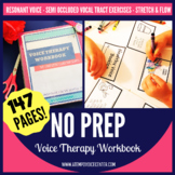 Voice Therapy Workbook (The Confident Clinician Series) No