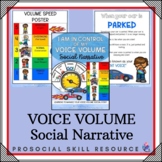 Voice Volume Control Story - Social Narrative and Poster -