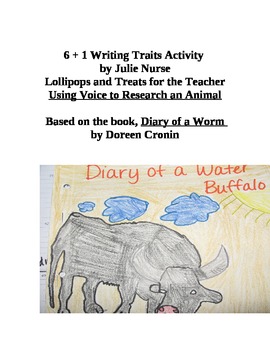 Preview of Voice Writing Activity for Diary of a Worm