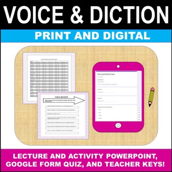 Preview of Voice and Diction Unit - Digital