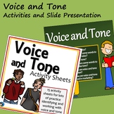 Voice and Tone Activities and Slide Presentation