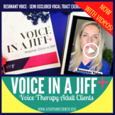 Voice in Jiff + Rehabilitation for Adult Clients Speech Therapy