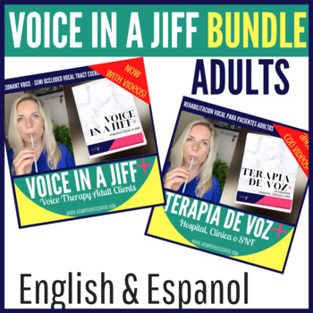 Preview of Voice in a Jiff Hospital, Clinic or SNF: English & Espanol Bundle