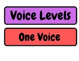 Voice levels chart