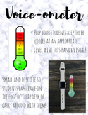 Voice-ometer Thermometer: Visual aid for Classroom Managem