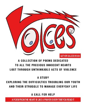 Preview of VOICES A Collection of Poems and Songs :A study of School Bullying and Violence