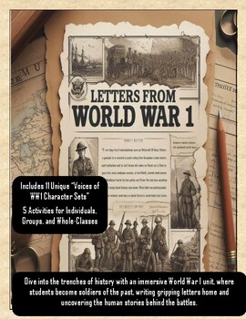 Preview of Voices of Conflict: Exploring World War I Through Letters Simulation