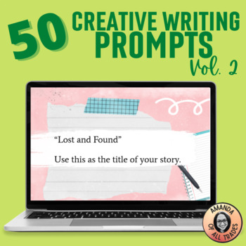 50 creative writing prompts