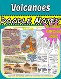 Volcano "Doodle" Style Notes with Slides, INB, & Digital INB