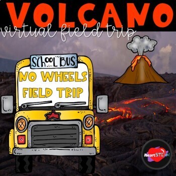 Preview of Volcano Exploring Virtual Field Trip-Google Slides-Distance Learning 