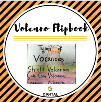 Preview of Volcano Flipbook Instructions