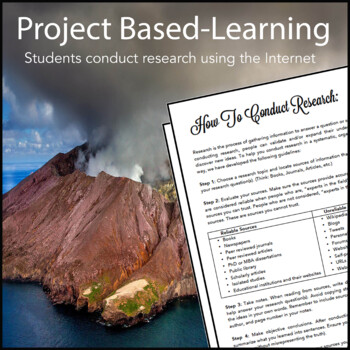 volcano research project pdf