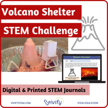 Preview of Volcano Shelter STEM Challenge