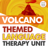 Volcano Themed Language Therapy Unit for Speech Therapy