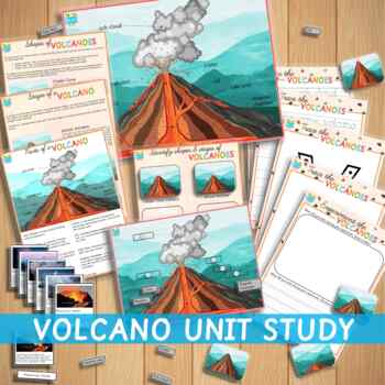 Preview of Volcano Unit Study