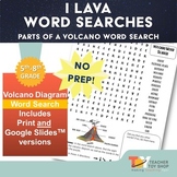 Volcano Word Search FREE Resource