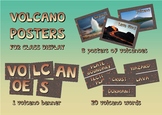 Volcano posters for class display