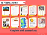 18 Volcano activities, complete with answers