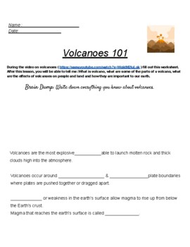 Preview of Volcanoes 101