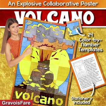 Preview of Volcanoes Activity — Collaborative Poster and Research-Writing Project