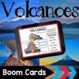 Volcanoes - Boom Cards/ Distance Learning/ Digital Science