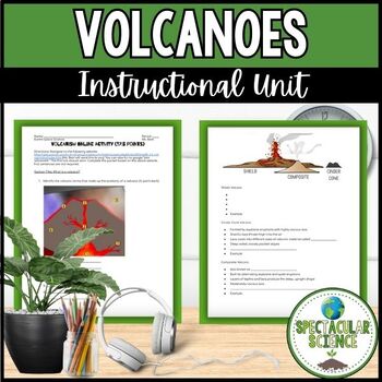 Volcanoes Unit by Spectacular Science | TPT