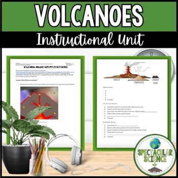 Volcanoes Unit By Spectacular Science 