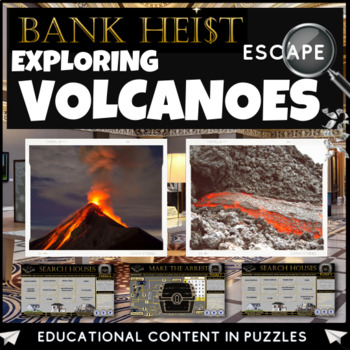 Preview of Volcanoes Escape Room