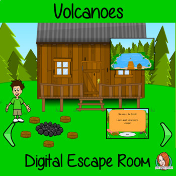 Preview of Volcanoes Escape Room