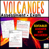 Volcanoes Exam - Assessment Quiz Review Test | Types of Volcanoes