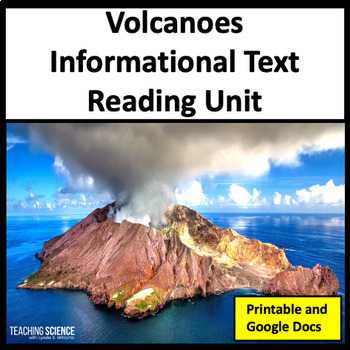 Preview of Summer Reading Passages Volcanoes Informational Text Earth Science