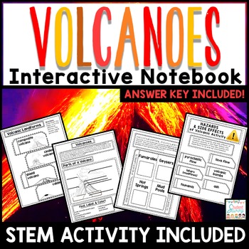 Volcanoes Interactive Notebook by StudentSavvy | TpT