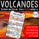Volcanoes Interactive VocAPPulary - Vocabulary App Activity