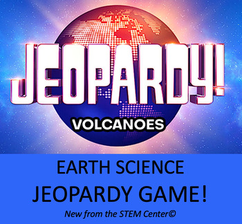 Preview of Volcanoes Jeopardy Earth Science Trivia Game