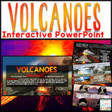 Volcanoes PowerPoint Interactive Google Slides Types Lava 
