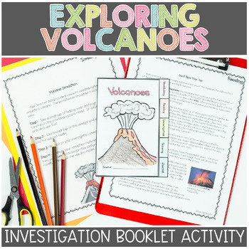 Volcanoes | Investigation Booklet Printable & Digital | Google | TpT