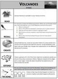 Volcanoes Think Tank (plus teacher resources)