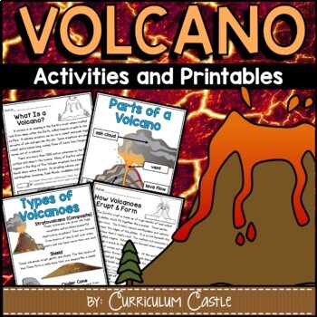 Volcanoes & Volcano Safety Natural Disasters Activities by Curriculum ...