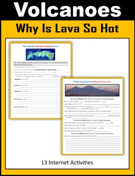 Preview of Volcanoes - Why Is Lava So Hot