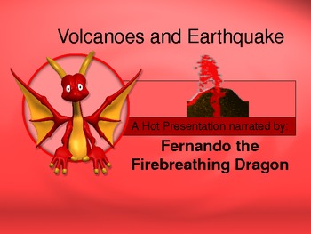 Preview of Volcanoes and Earthquakes-A Hot Story Powerpoint
