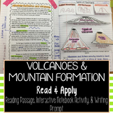 Volcanoes and Mountain Formation Reading Comprehension Int