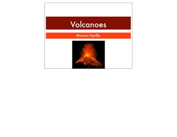 Preview of Volcanoes! eBook (PDF)