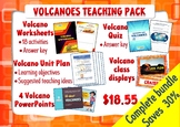 Volcanoes teaching pack bundle