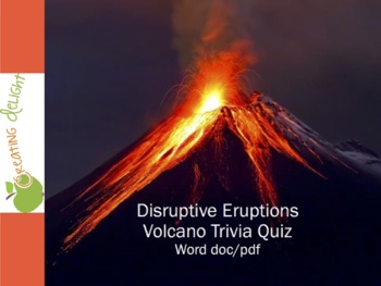 Preview of Disruptive Eruptions Volcano Trivia