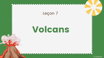 Preview of Volcans: BC Curriculum- 8e année