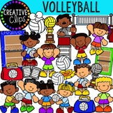 Volleyball Clipart {Creative Clips Clipart}