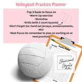 Volleyball Practice Planner