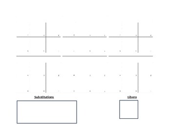 Preview of Volleyball Rotation Template