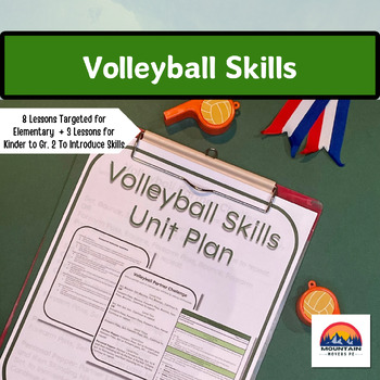Preview of Volleyball Skills Unit Plan