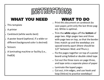 Volleyball Weekday Chart! Volleyball Bulletin Board! Volleyball Theme ...